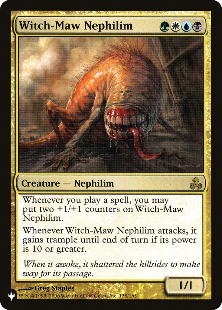 Magic: The Gathering - Witch-Maw Nephilim - The List