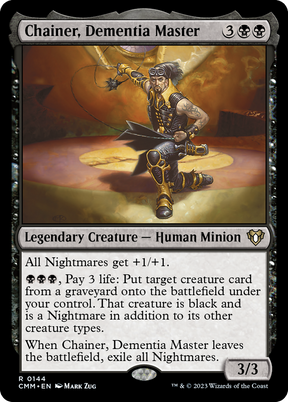 Magic: The Gathering - Chainer, Dementia Master - Commander Masters