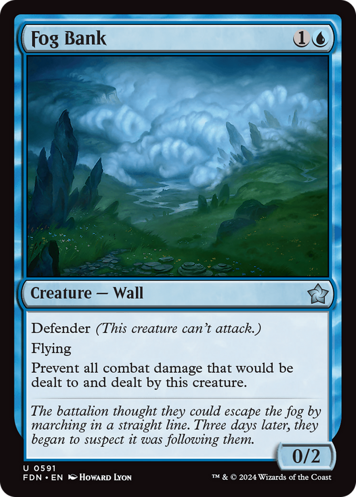 Magic: The Gathering - Fog Bank - Foundations