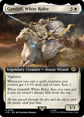 Magic: The Gathering - Gandalf, White Rider - The Lord of the Rings: Tales of Middle-earth