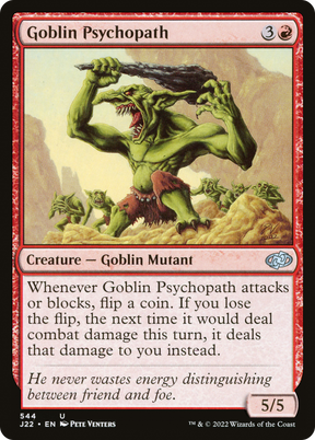 Magic: The Gathering - Goblin Psychopath - Jumpstart 2022