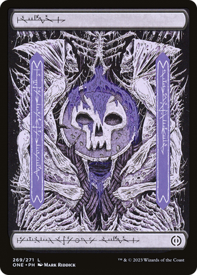 Magic: The Gathering - Swamp #269 Foil - Phyrexia: All Will Be One