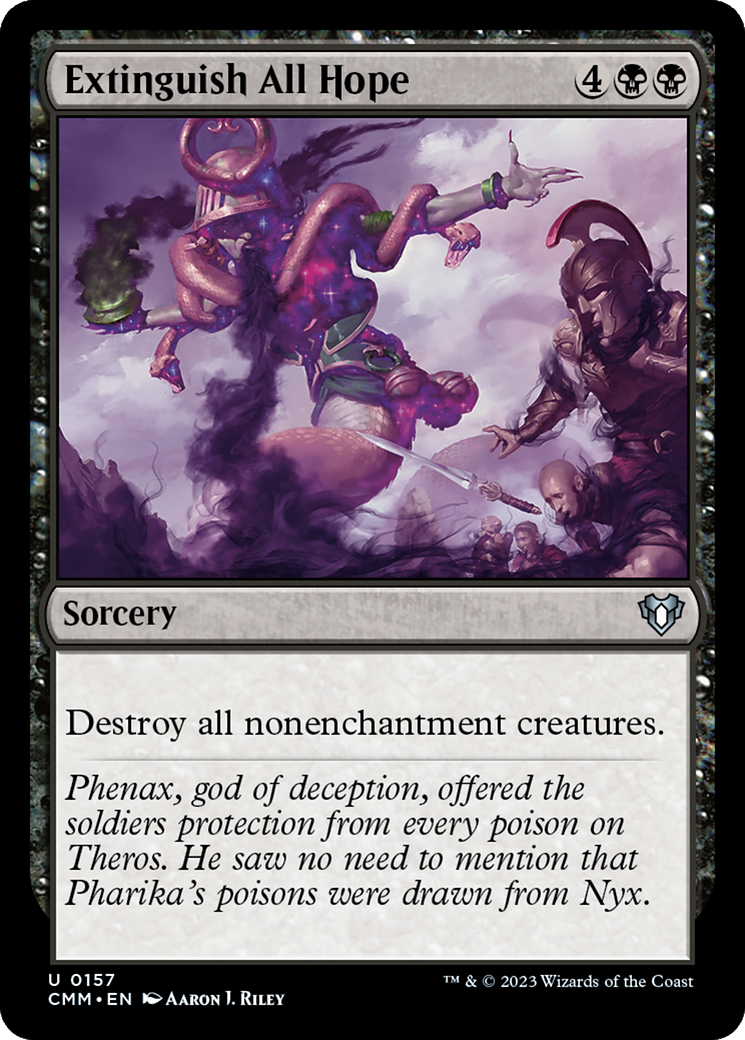 Magic: The Gathering - Extinguish All Hope Foil - Commander Masters
