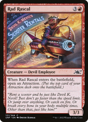 Magic: The Gathering - Rad Rascal - Unfinity