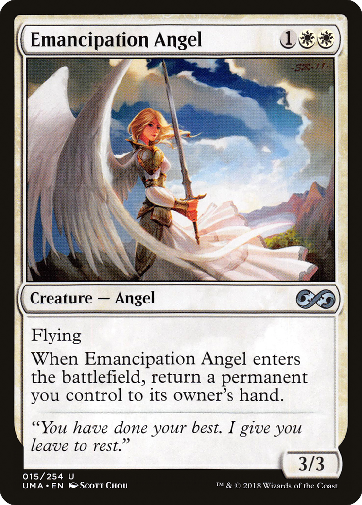 Magic: The Gathering - Emancipation Angel Foil - Ultimate Masters