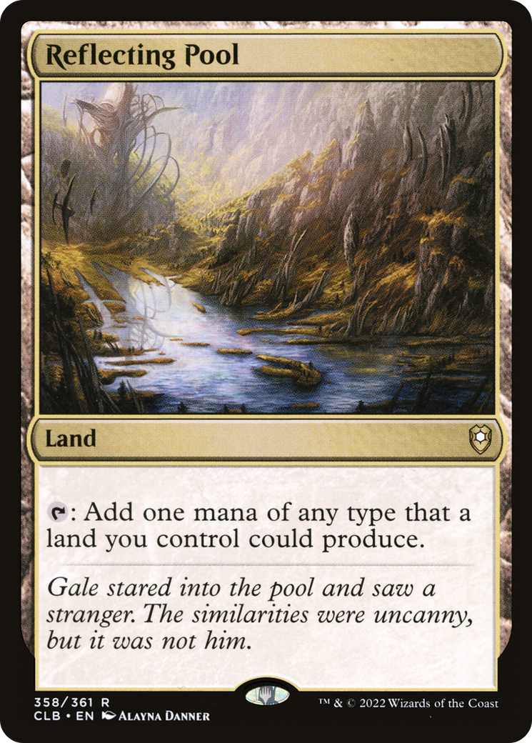 Magic: The Gathering - Reflecting Pool - Commander Legends: Battle for Baldur's Gate