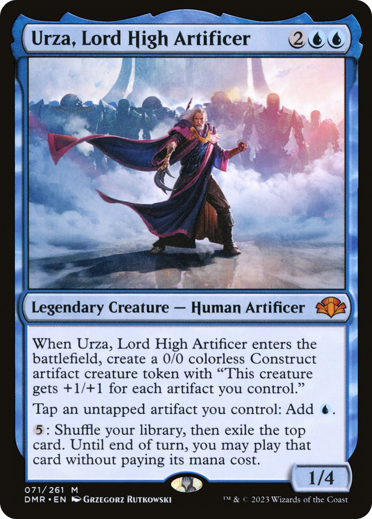 Magic: The Gathering - Urza, Lord High Artificer - Dominaria Remastered