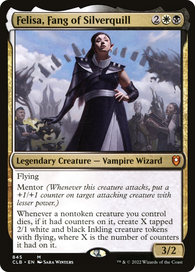 Magic: The Gathering - Felisa, Fang of Silverquill - Commander Legends: Battle for Baldur's Gate