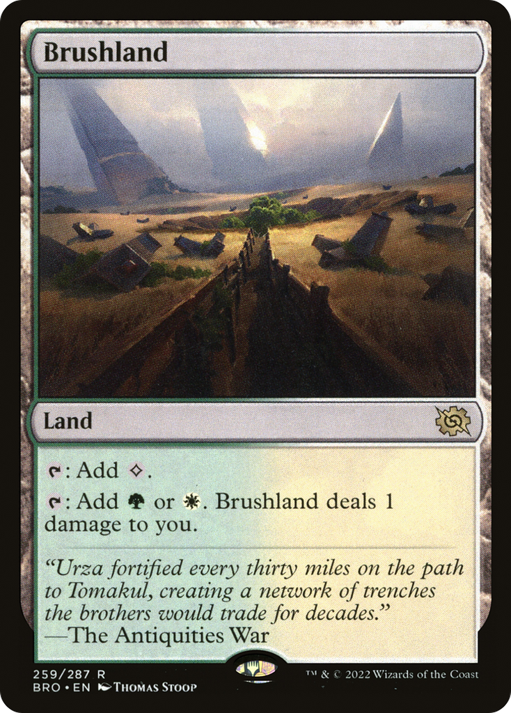 Magic: The Gathering - Brushland - The Brothers' War