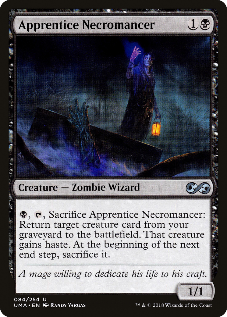 Magic: The Gathering - Apprentice Necromancer Foil - Ultimate Masters