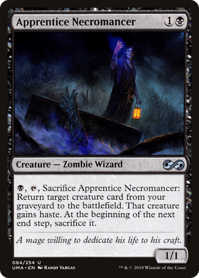 Magic: The Gathering - Apprentice Necromancer Foil - Ultimate Masters
