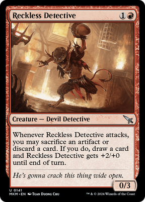 Magic: The Gathering - Reckless Detective - Murders at Karlov Manor