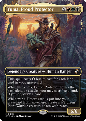 Magic: The Gathering - Yuma, Proud Protector - Outlaws of Thunder Junction Commander