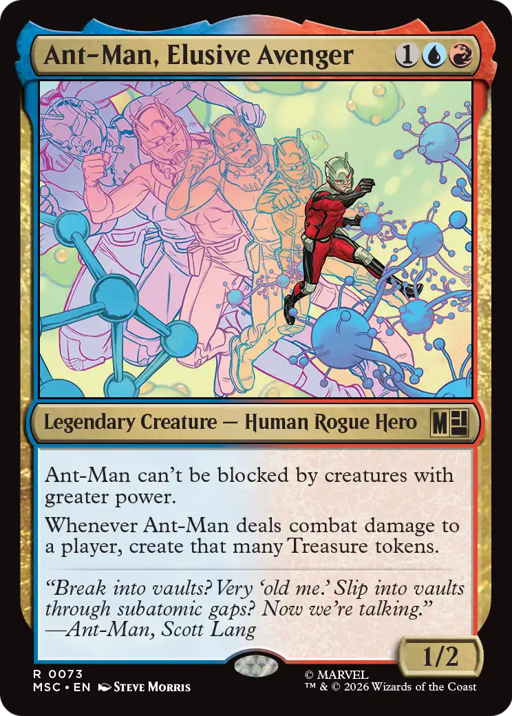 Magic: The Gathering - Ant-Man, Elusive Avenger - Marvel Super Heroes Commander