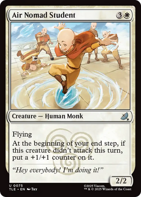 Magic: The Gathering - Air Nomad Student - Avatar: The Last Airbender Eternal
