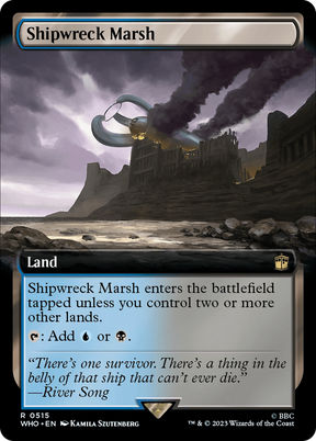 Magic: The Gathering - Shipwreck Marsh - Doctor Who