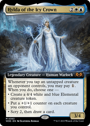 Magic: The Gathering - Hylda of the Icy Crown Foil - Wilds of Eldraine