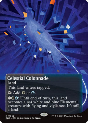 Magic: The Gathering - Celestial Colonnade Foil - Edge of Eternities: Stellar Sights