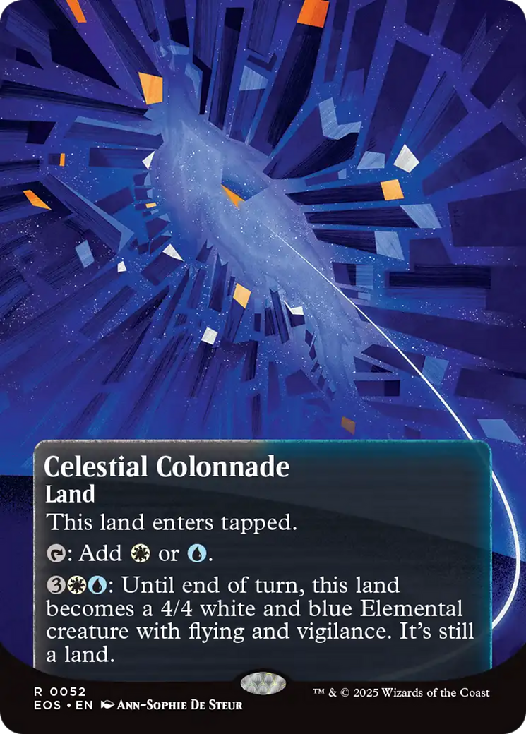 Magic: The Gathering - Celestial Colonnade - Edge of Eternities: Stellar Sights