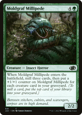 Magic: The Gathering - Moldgraf Millipede - Jumpstart 2022