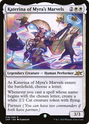 Magic: The Gathering - Katerina of Myra's Marvels Foil - Unfinity