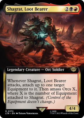 Magic: The Gathering - Shagrat, Loot Bearer - The Lord of the Rings: Tales of Middle-earth