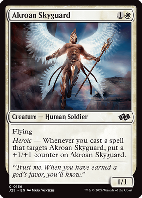 Magic: The Gathering - Akroan Skyguard - Foundations Jumpstart