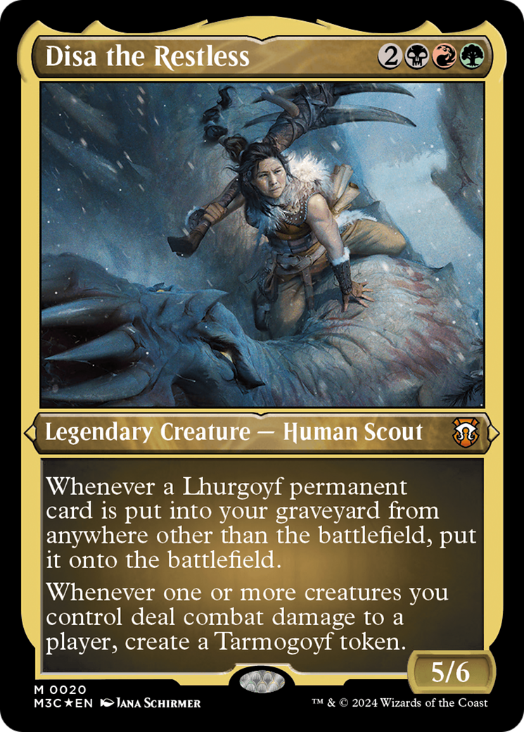 Magic: The Gathering - Disa the Restless Foil - Modern Horizons 3 Commander