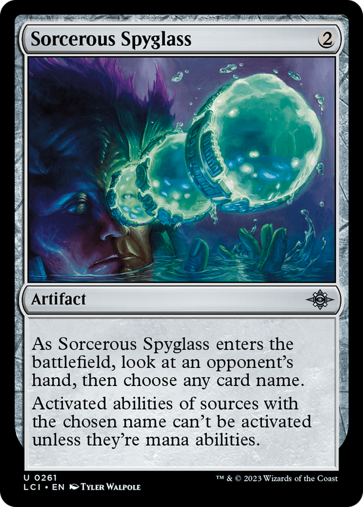 Magic: The Gathering - Sorcerous Spyglass - The Lost Caverns of Ixalan