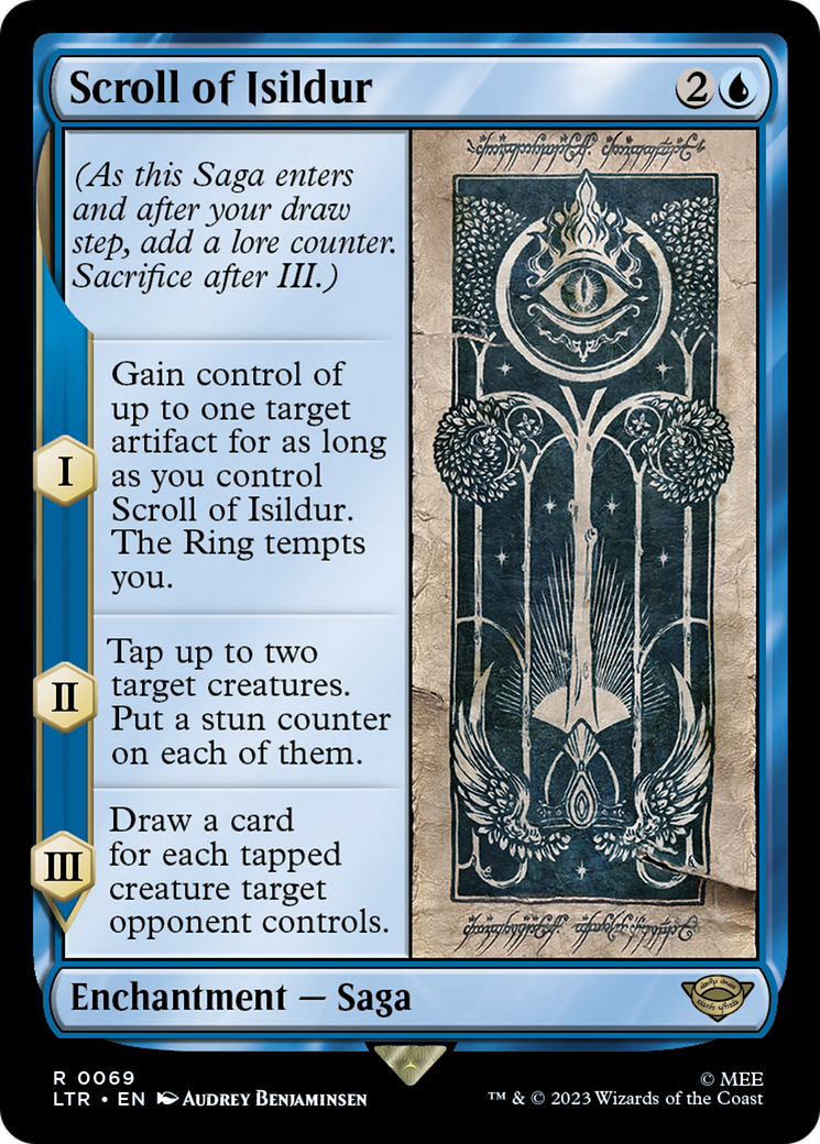 Magic: The Gathering - Scroll of Isildur Foil - The Lord of the Rings: Tales of Middle-earth