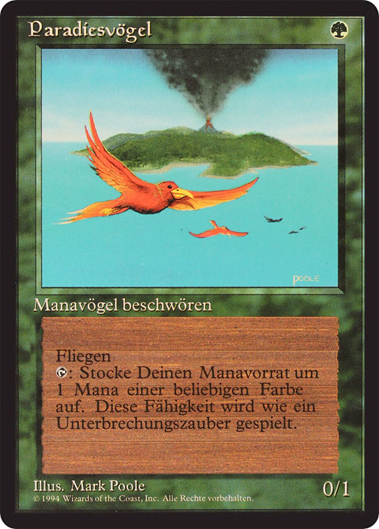 Magic: The Gathering - Paradiesvögel - Foreign Black Border