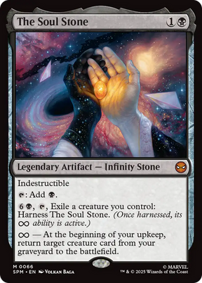 Magic: The Gathering - The Soul Stone Foil - Marvel's Spider-Man