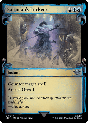 Magic: The Gathering - Saruman's Trickery - The Lord of the Rings: Tales of Middle-earth