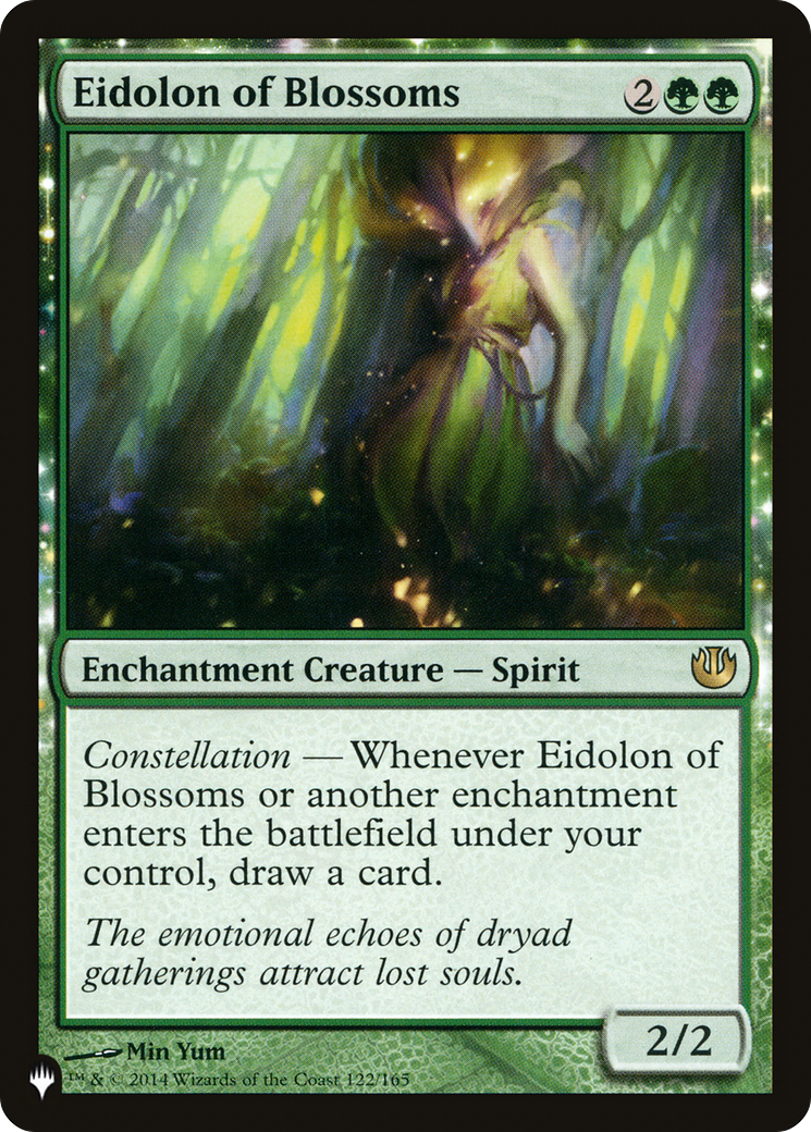 Magic: The Gathering - Eidolon of Blossoms - The List