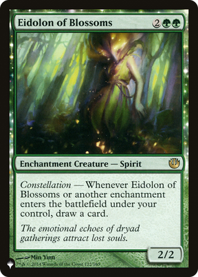 Magic: The Gathering - Eidolon of Blossoms - The List