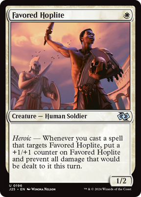 Magic: The Gathering - Favored Hoplite - Foundations Jumpstart
