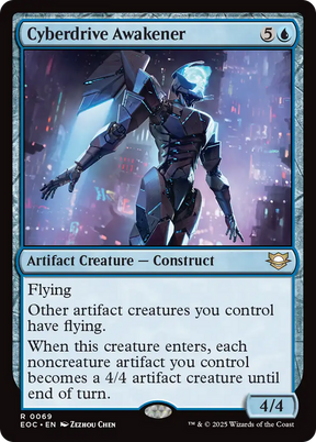 Magic: The Gathering - Cyberdrive Awakener - Edge of Eternities Commander