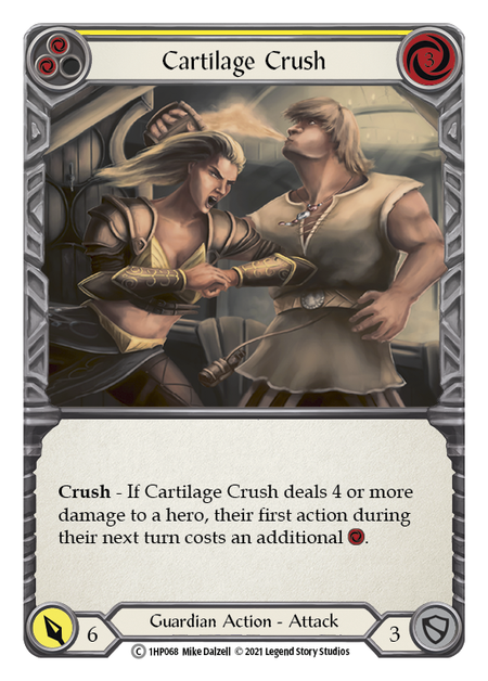 Flesh and Blood - Cartilage Crush (Yellow) - History Pack 1