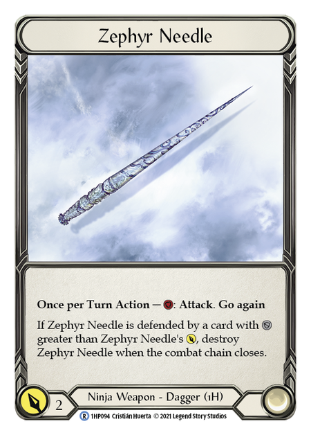 Flesh and Blood - Zephyr Needle - History Pack 1