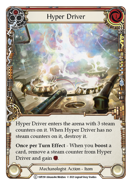 Flesh and Blood - Hyper Driver - History Pack 1