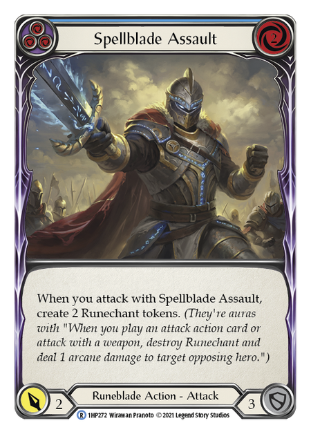 Flesh and Blood - Spellblade Assault (Blue) - History Pack 1