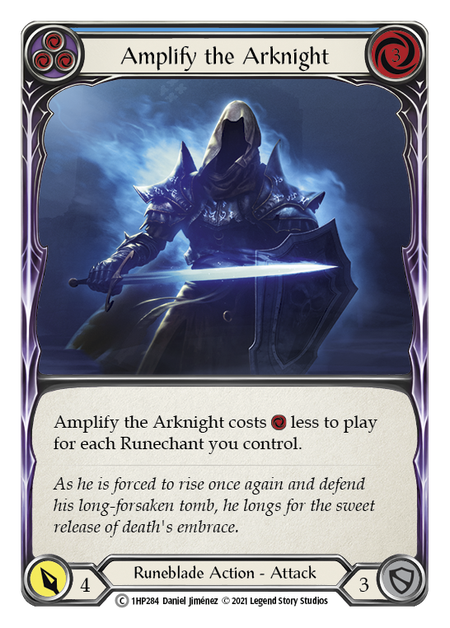 Flesh and Blood - Amplify the Arknight (Blue) - History Pack 1