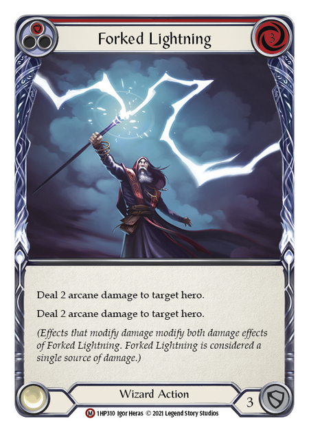 Flesh and Blood - Forked Lightning - History Pack 1