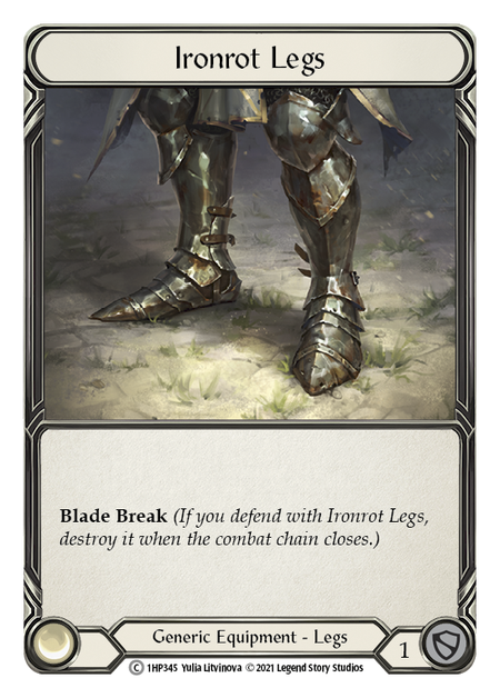 Flesh and Blood - Ironrot Legs - History Pack 1