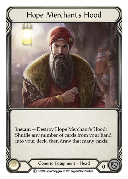 Flesh and Blood - Hope Merchant's Hood - History Pack 1