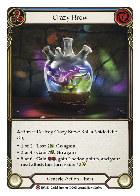 Flesh and Blood - Crazy Brew - History Pack 1