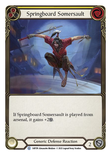 Flesh and Blood - Springboard Somersault - History Pack 1