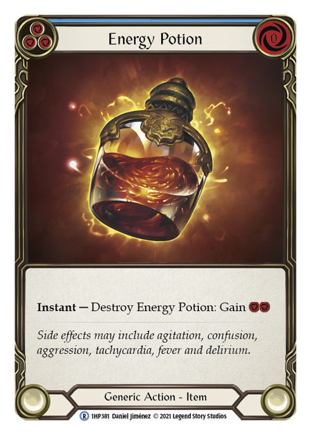 Flesh and Blood - Energy Potion - History Pack 1