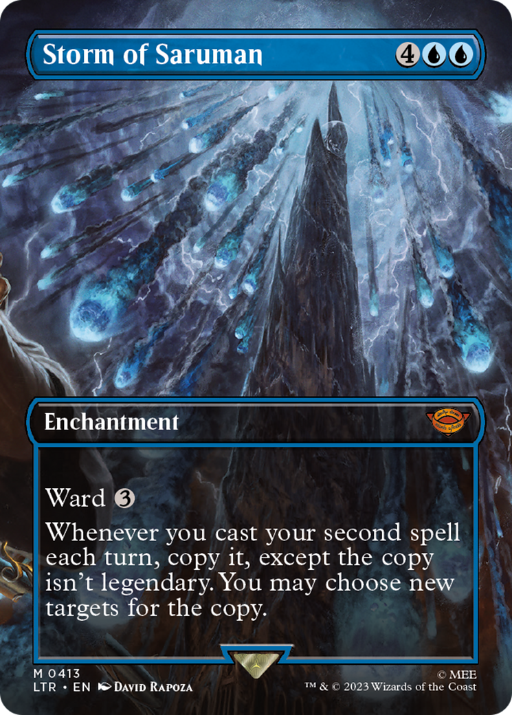 Magic: The Gathering - Storm of Saruman Foil - The Lord of the Rings: Tales of Middle-earth