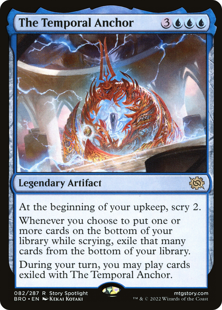 Magic: The Gathering - The Temporal Anchor Foil - The Brothers' War